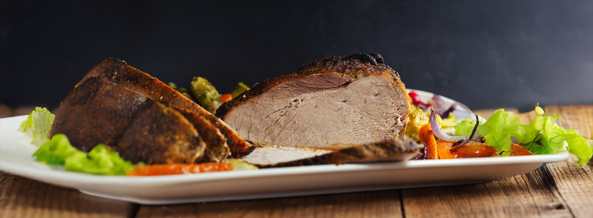 Pernil Assado de Natal com Marinada de Laranja e Vinho Branco