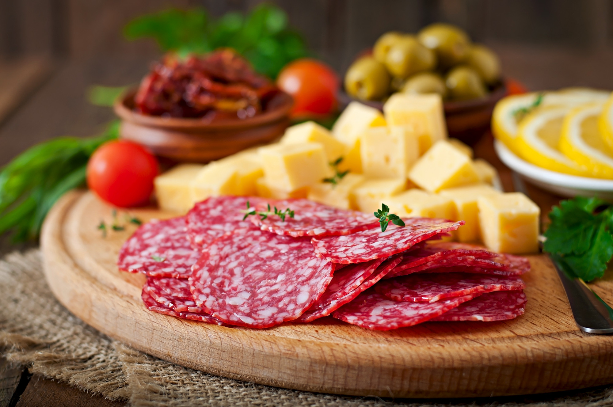 Salame Profissional Cozido com Carnes Suína e Bovina