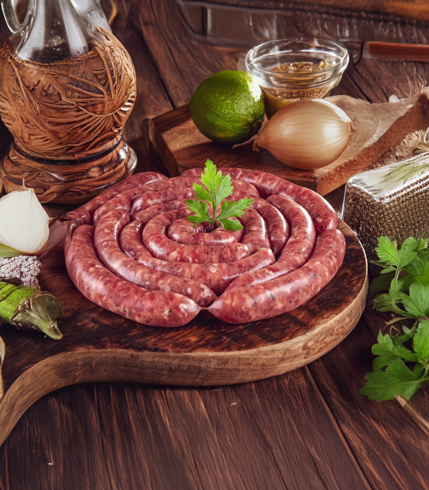Linguiça Mista Artesanal com Carne Suína e Bovina